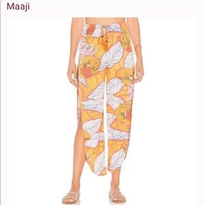 Revolve x Maaji Floral Print Side Slit Lounge Pants